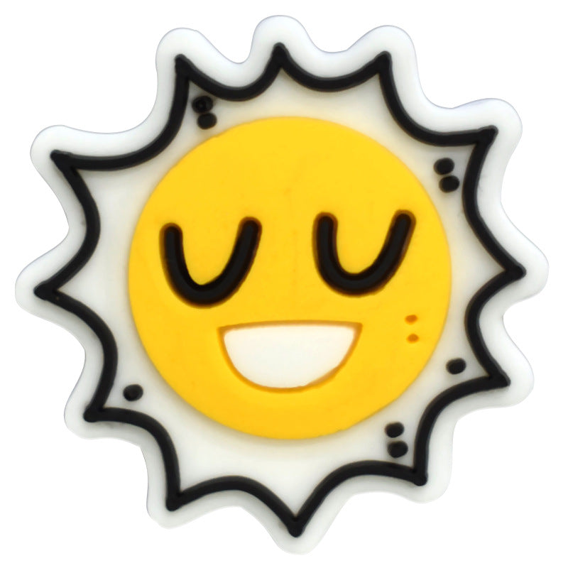 19pcs Summer DIY Ideas Series Charms - For Crocs Shoes EVA Bogg Bag Accessories