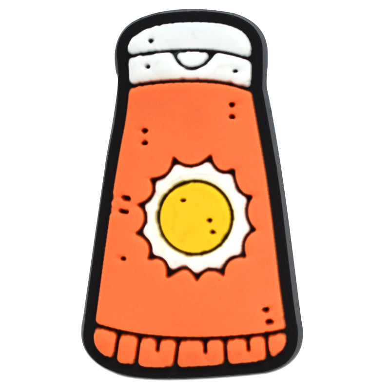 19pcs Summer DIY Ideas Series Charms - For Crocs Shoes EVA Bogg Bag Accessories