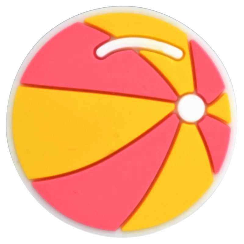 19pcs Summer DIY Ideas Series Charms - For Crocs Shoes EVA Bogg Bag Accessories