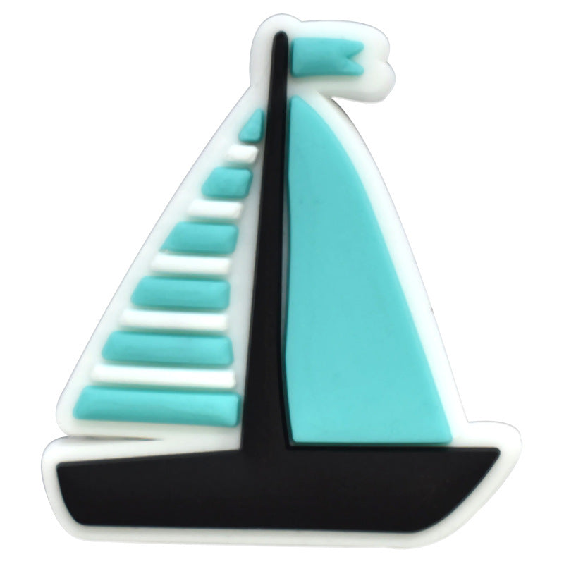 19pcs Summer DIY Ideas Series Charms - For Crocs Shoes EVA Bogg Bag Accessories