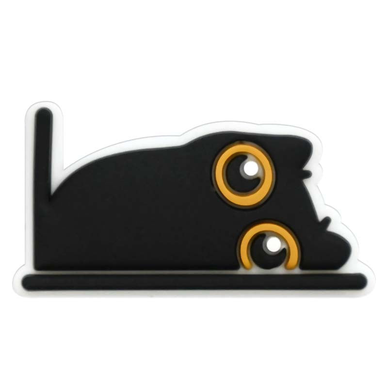 Black Cat Charms - For Crocs Shoes EVA Bogg Bag Accessories