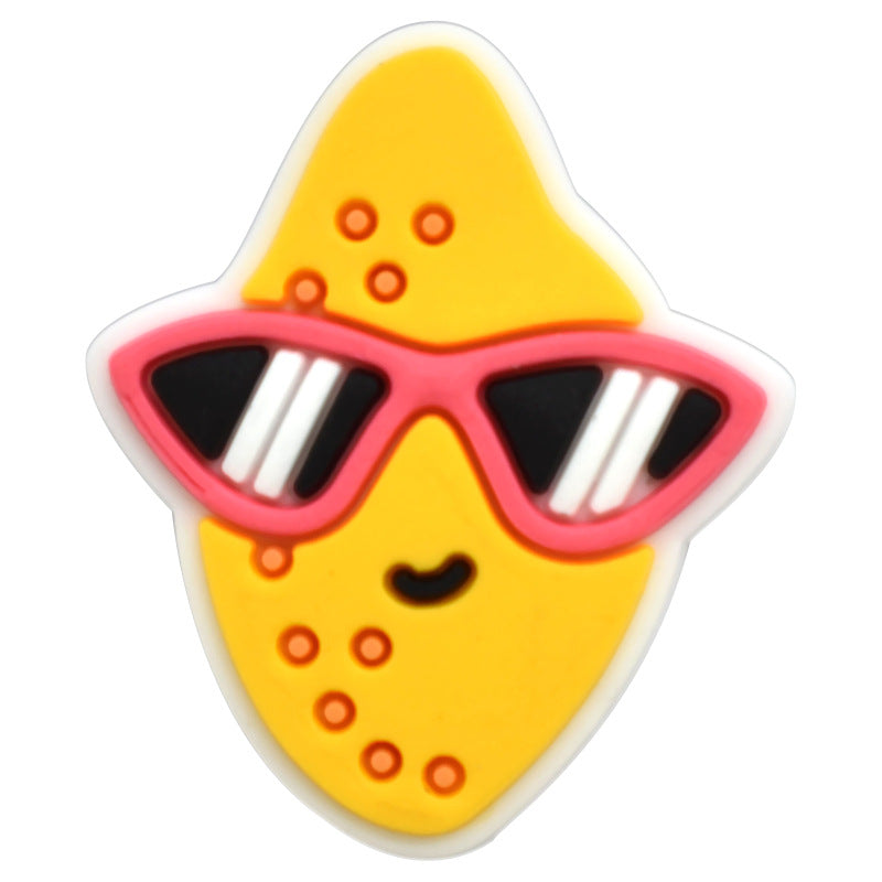 19pcs Summer DIY Ideas Series Charms - For Crocs Shoes EVA Bogg Bag Accessories