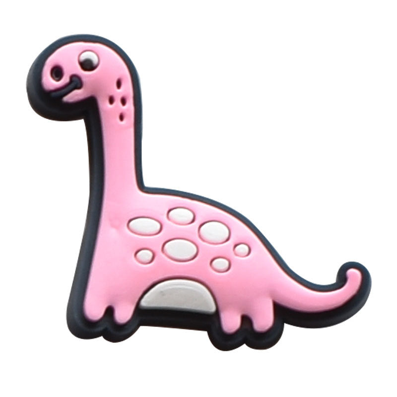 Cartoon Dinosaur Series Charms - For Crocs Shoes EVA Bogg Bag Accessories