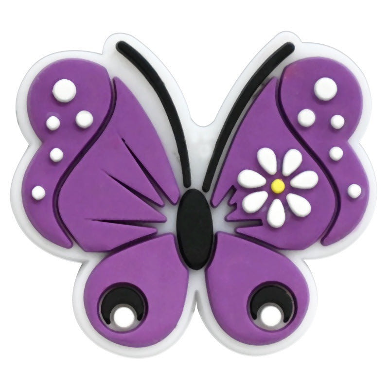 Butterfly Series Charms - For Crocs Shoes EVA Bogg Bag Accessories
