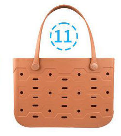 Beach Bag Rubber Tote Bag Waterproof Open Large Rubber Beach Bag for Pool Travel Beach Sports