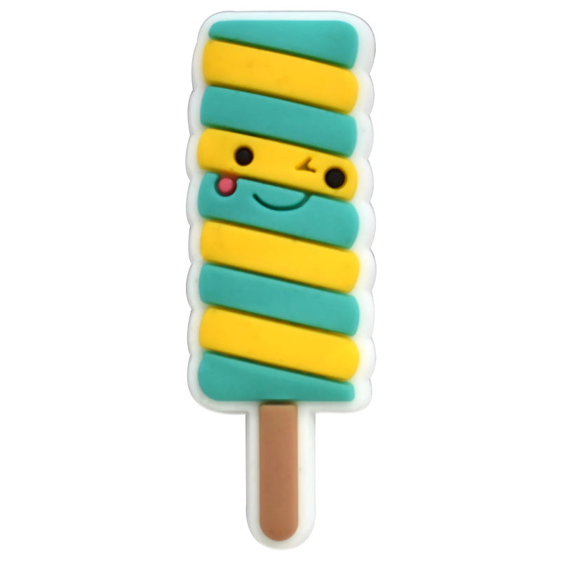 Summer Beach Series Charms - For Crocs Shoes EVA Bogg Bag Accessories