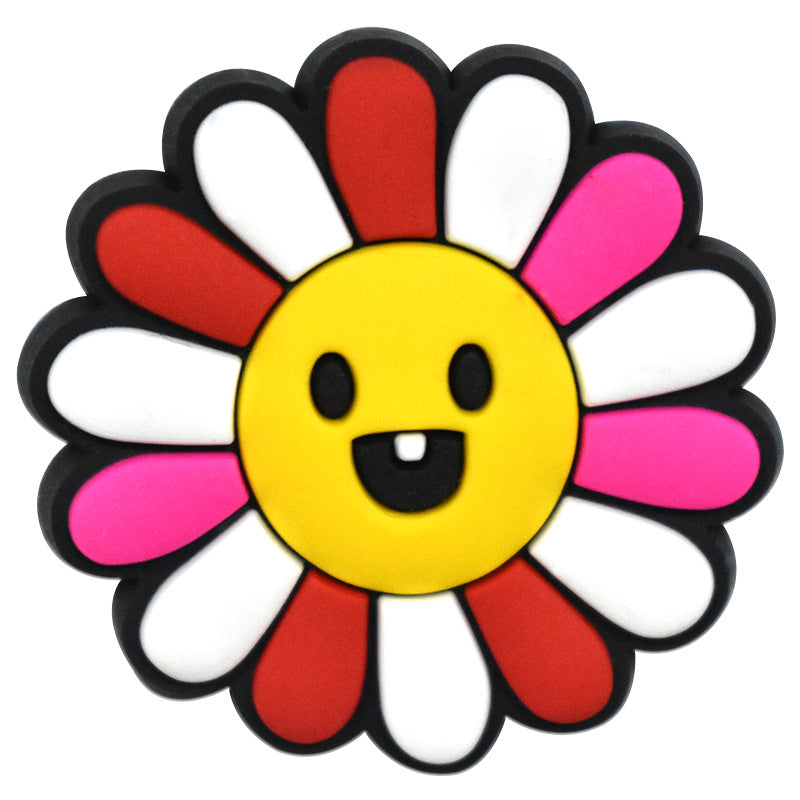 Summer Cartoon Series Charms - For Crocs Shoes EVA Bogg Bag Accessories