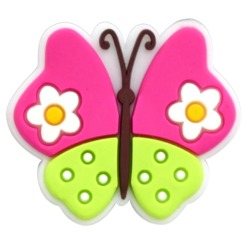 Butterfly Series Charms - For Crocs Shoes EVA Bogg Bag Accessories