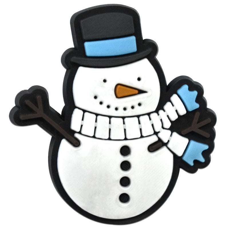 25PCS Winter Charms - For Crocs Shoes EVA Bogg Bag Accessories