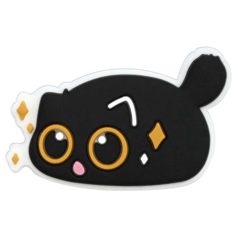 Black Cat Charms - For Crocs Shoes EVA Bogg Bag Accessories