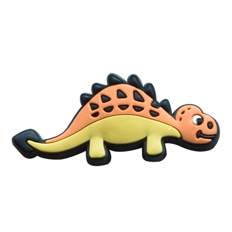 Cartoon Dinosaur Series Charms - For Crocs Shoes EVA Bogg Bag Accessories