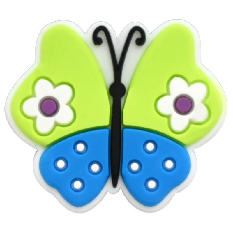 Butterfly Series Charms - For Crocs Shoes EVA Bogg Bag Accessories
