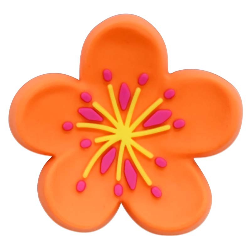 3D Flowers Series Charms - For Crocs Shoes EVA Bogg Bag Accessories