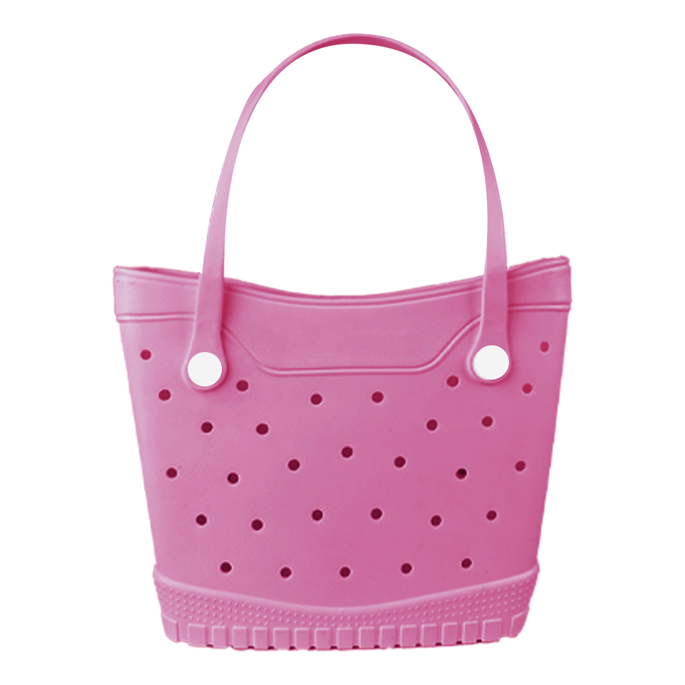 2025 New Fashion EVA Beach Bag Rubber Tote Bag For Boat Pool Camping Travel Camping Beach Sports Handbag