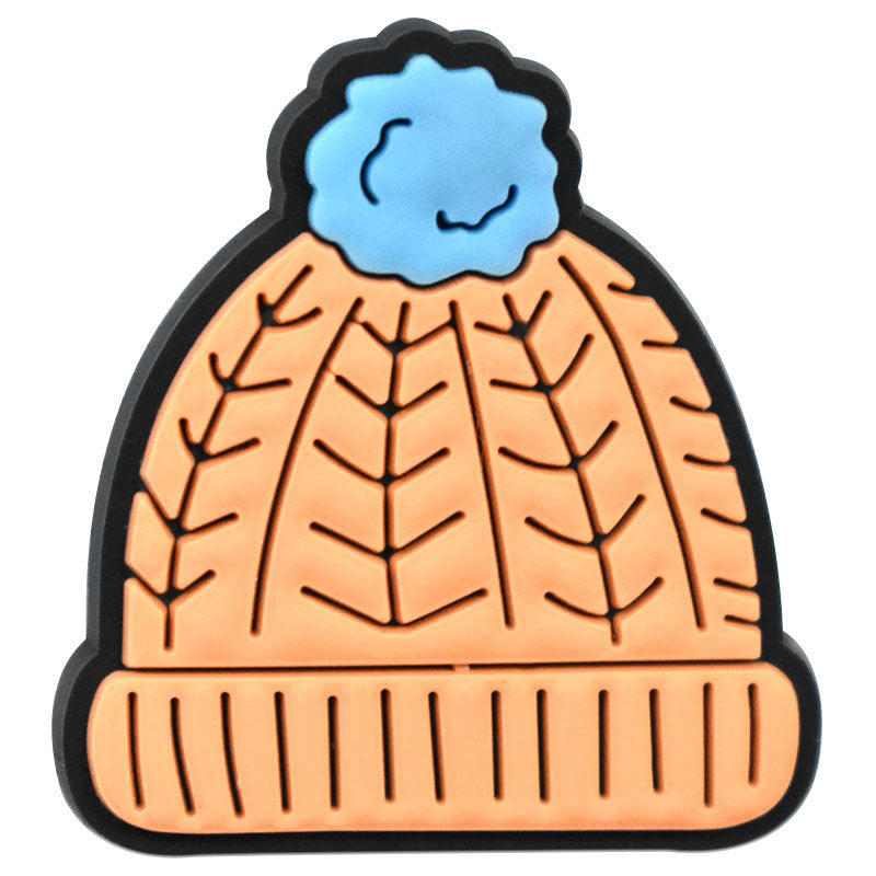 25PCS Winter Charms - For Crocs Shoes EVA Bogg Bag Accessories