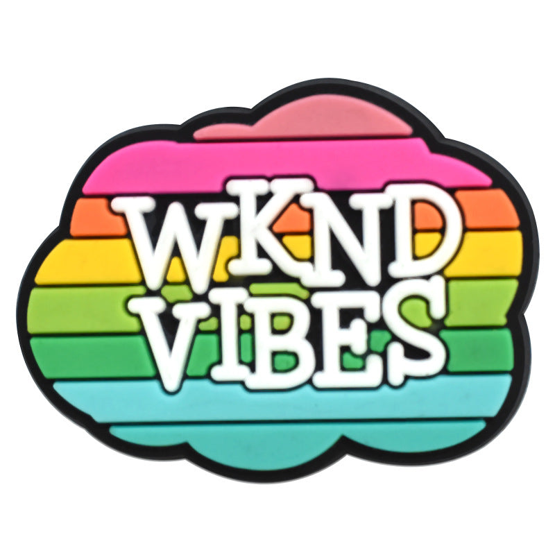 Summer Beach Series Charms - For Crocs Shoes EVA Bogg Bag Accessories