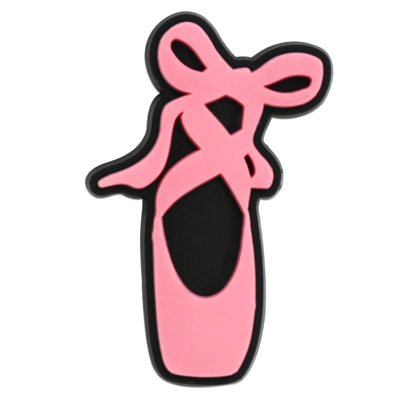 Dancing Girl Series Charms - For Crocs Shoes EVA Bogg Bag Accessories