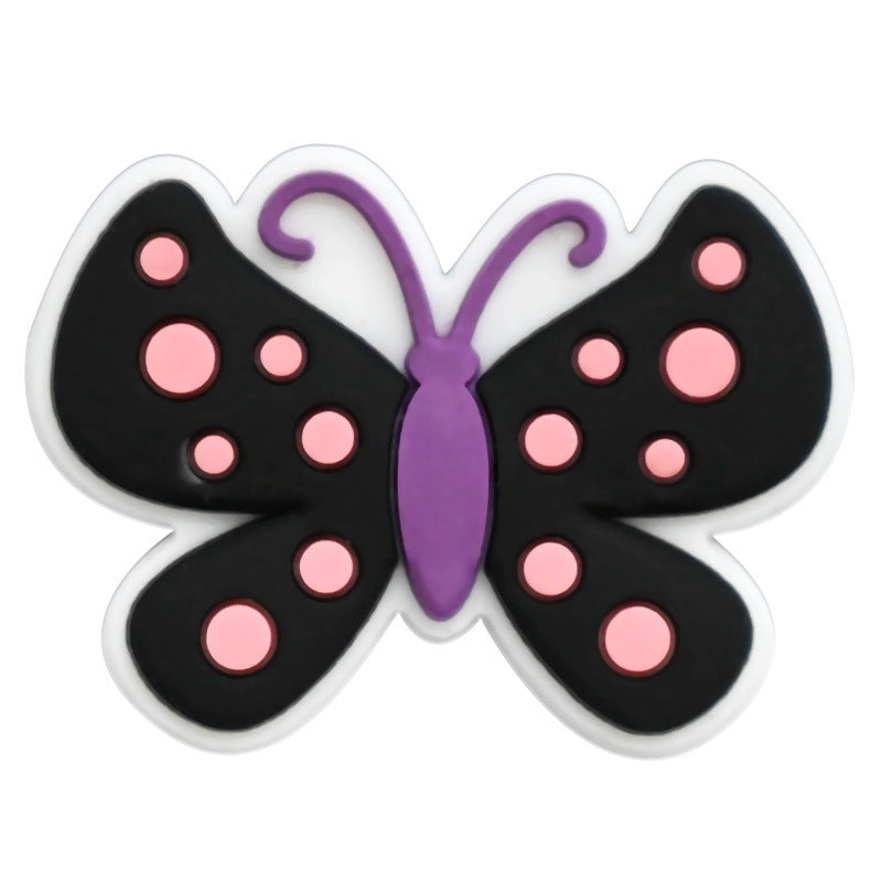 Butterfly Series Charms - For Crocs Shoes EVA Bogg Bag Accessories
