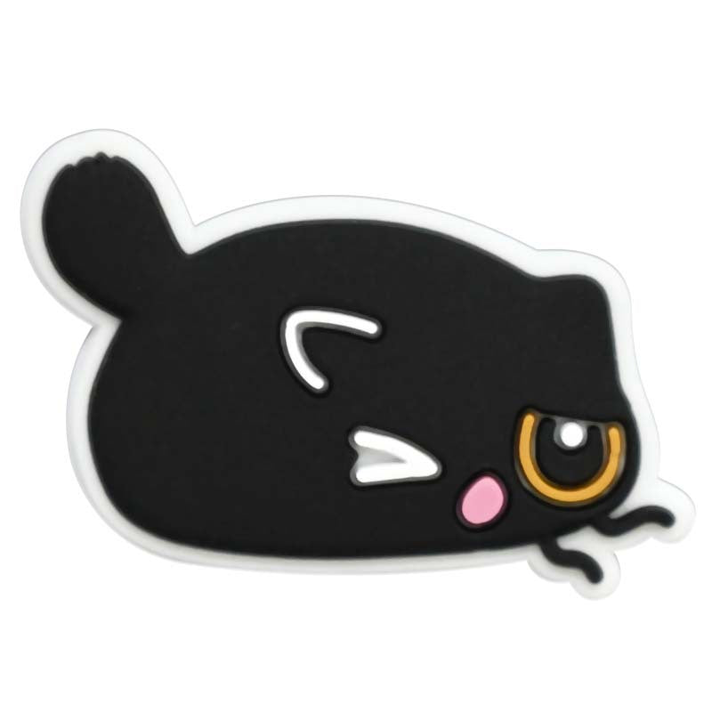 Black Cat Charms - For Crocs Shoes EVA Bogg Bag Accessories