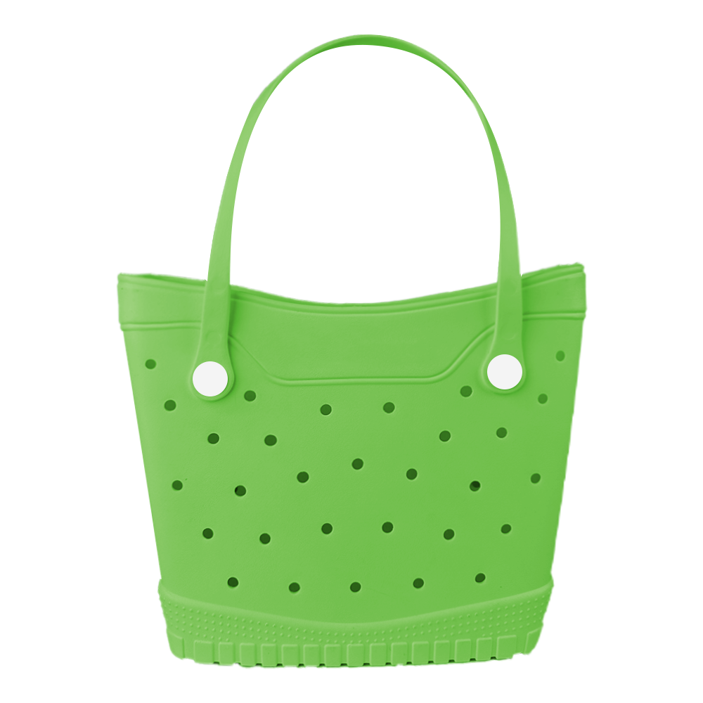 2025 New Fashion EVA Beach Bag Rubber Tote Bag For Boat Pool Camping Travel Camping Beach Sports Handbag