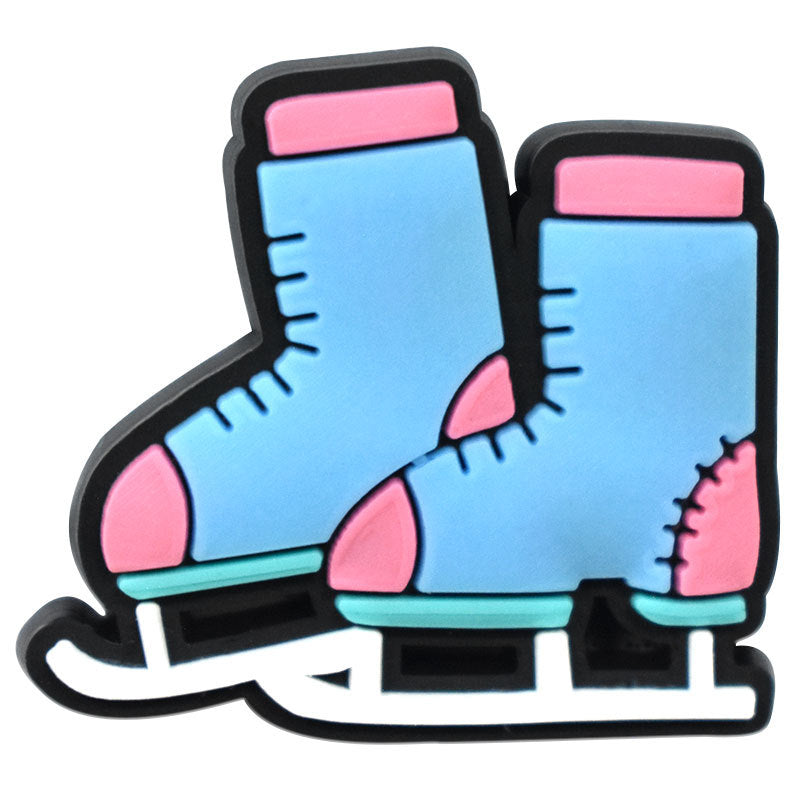 25PCS Winter Charms - For Crocs Shoes EVA Bogg Bag Accessories