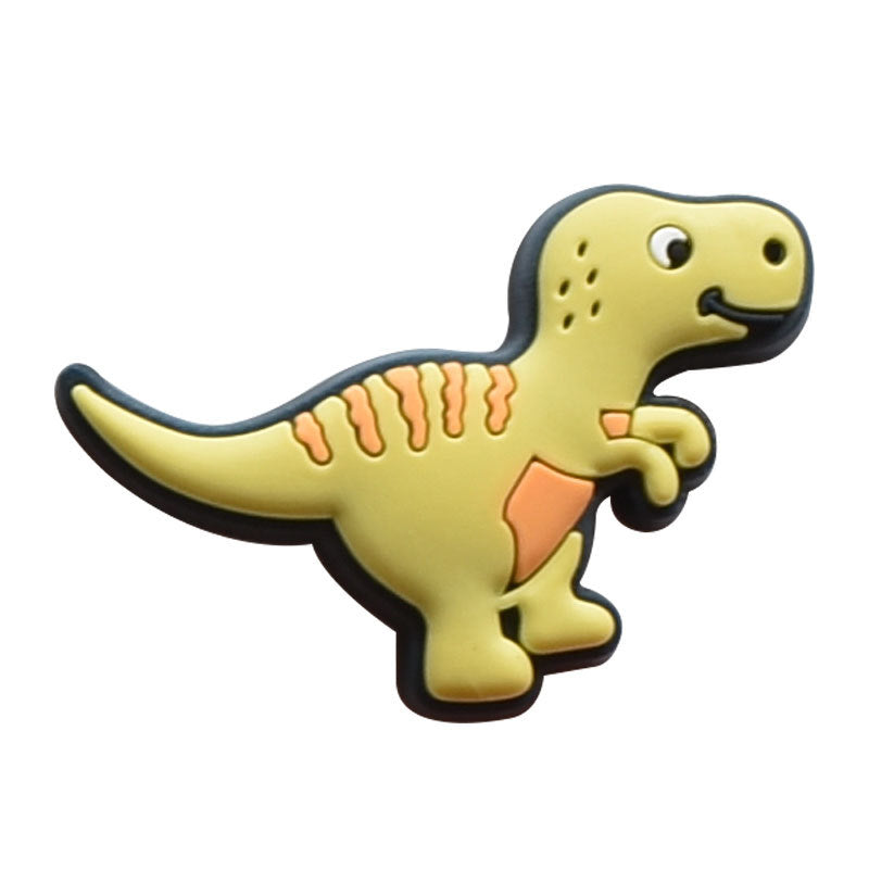 Cartoon Dinosaur Series Charms - For Crocs Shoes EVA Bogg Bag Accessories