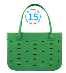 Beach Bag Rubber Tote Bag Waterproof Open Large Rubber Beach Bag for Pool Travel Beach Sports