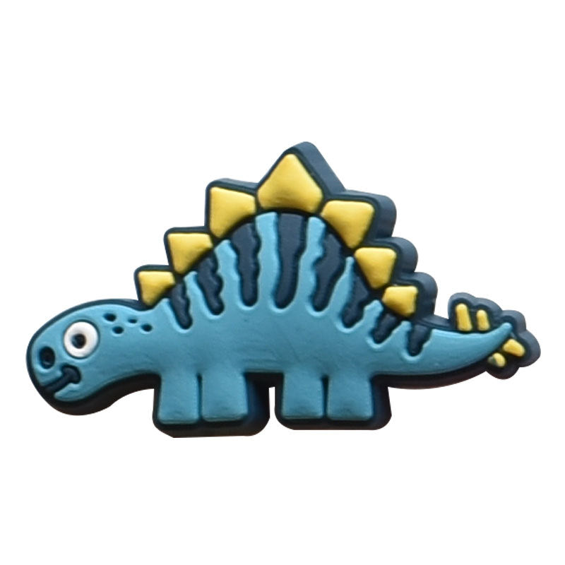 Cartoon Dinosaur Series Charms - For Crocs Shoes EVA Bogg Bag Accessories