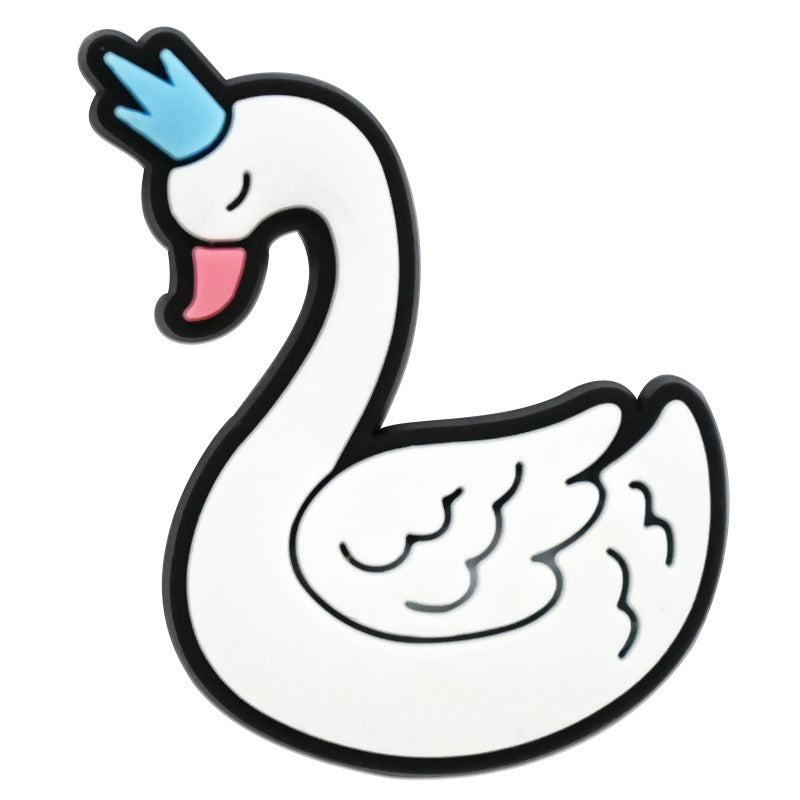 Dancing Girl Series Charms - For Crocs Shoes EVA Bogg Bag Accessories