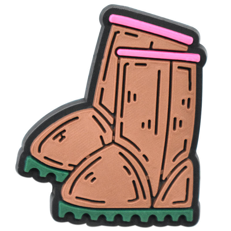 25PCS Winter Charms - For Crocs Shoes EVA Bogg Bag Accessories