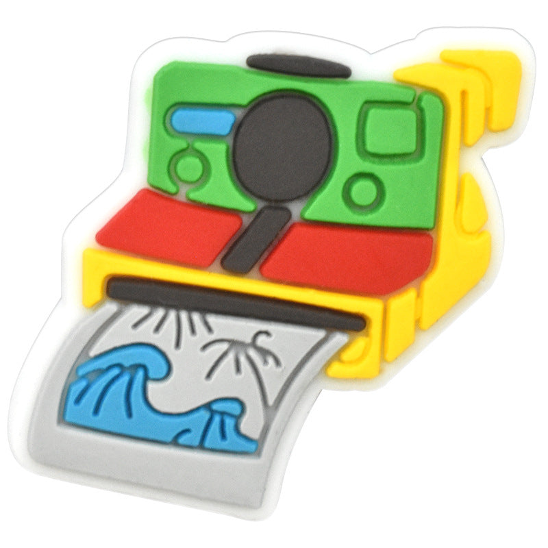 Summer Cartoon Series Charms - For Crocs Shoes EVA Bogg Bag Accessories