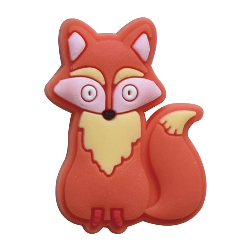 Jungle Animals Series Charms - For Crocs Shoes EVA Bogg Bag Accessories