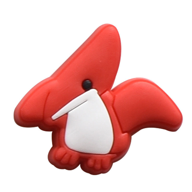 Cartoon Dinosaur Series Charms - For Crocs Shoes EVA Bogg Bag Accessories