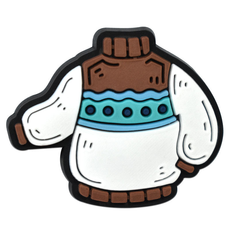 25PCS Winter Charms - For Crocs Shoes EVA Bogg Bag Accessories