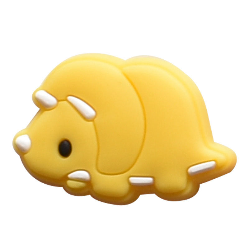 Cartoon Dinosaur Series Charms - For Crocs Shoes EVA Bogg Bag Accessories