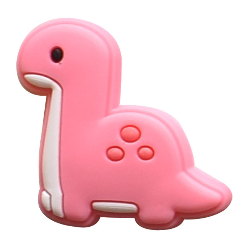 Cartoon Dinosaur Series Charms - For Crocs Shoes EVA Bogg Bag Accessories