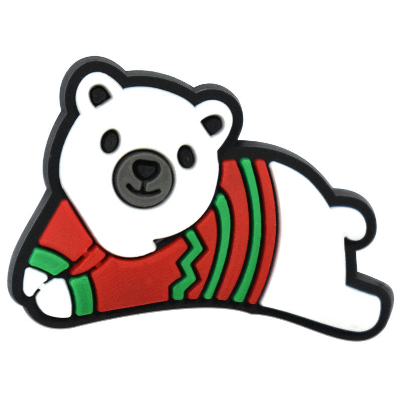 25PCS Winter Charms - For Crocs Shoes EVA Bogg Bag Accessories