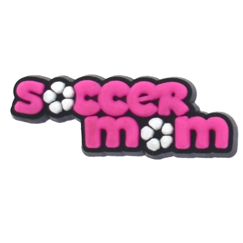 English Phrase  Series Charms - For Crocs Shoes EVA Bogg Bag Accessories