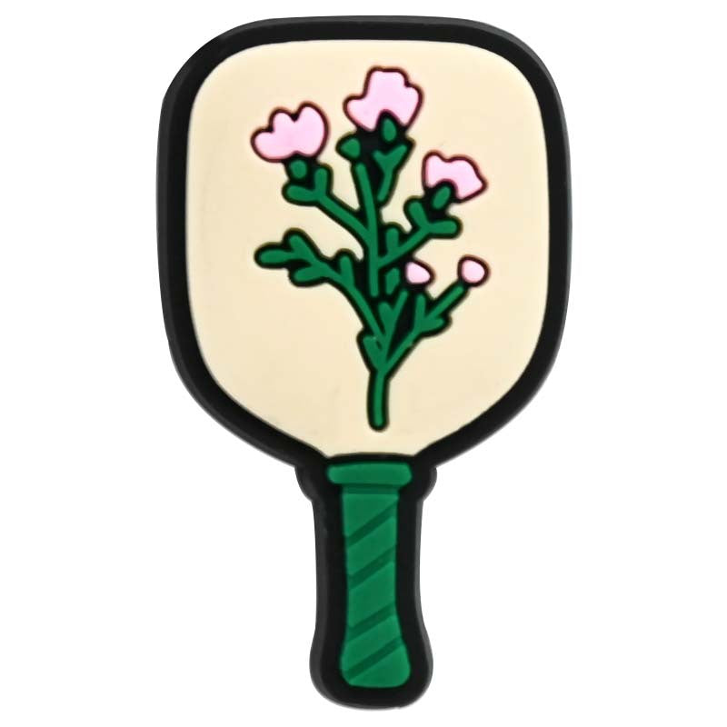 Pickleball Series Charms - For Crocs Shoes EVA Bogg Bag Accessories
