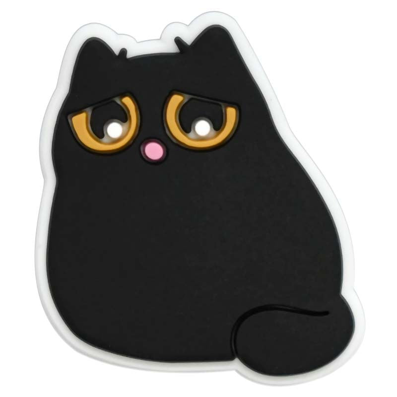 Black Cat Charms - For Crocs Shoes EVA Bogg Bag Accessories