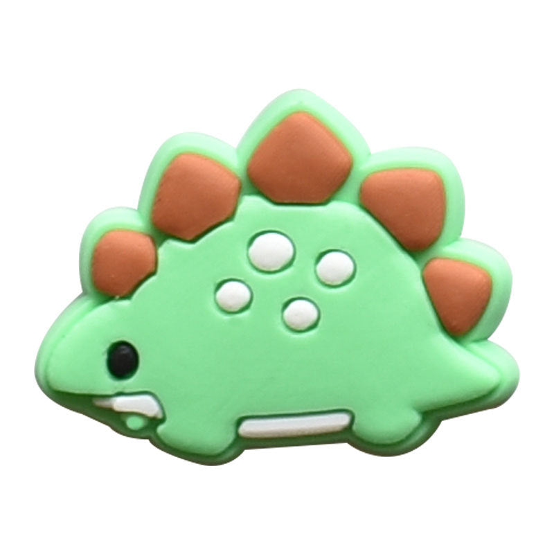 Cartoon Dinosaur Series Charms - For Crocs Shoes EVA Bogg Bag Accessories