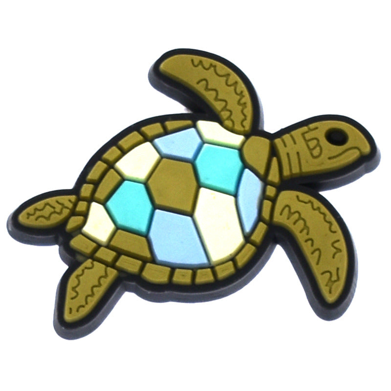 Beach Party Series Charms - For Crocs Shoes EVA Bogg Bag Accessories