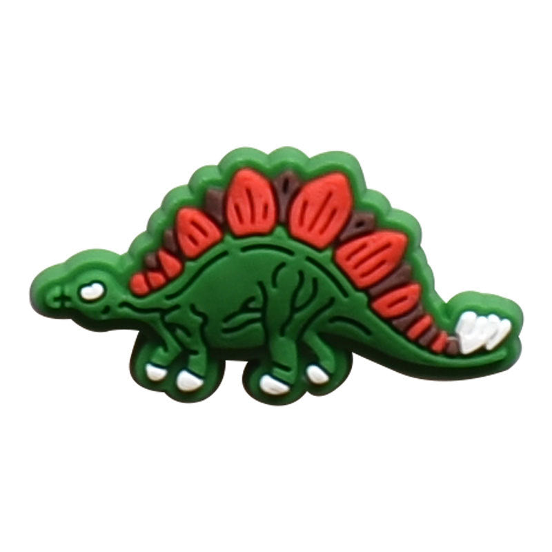 Cartoon Dinosaur Series Charms - For Crocs Shoes EVA Bogg Bag Accessories