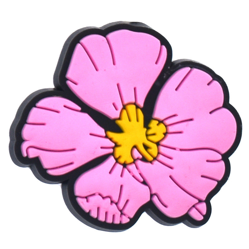 50pcs Colorful Cartoon DIY Series Charms - For Crocs Shoes EVA Bogg Bag Accessories