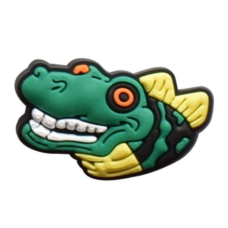 Cartoon Dinosaur Series Charms - For Crocs Shoes EVA Bogg Bag Accessories