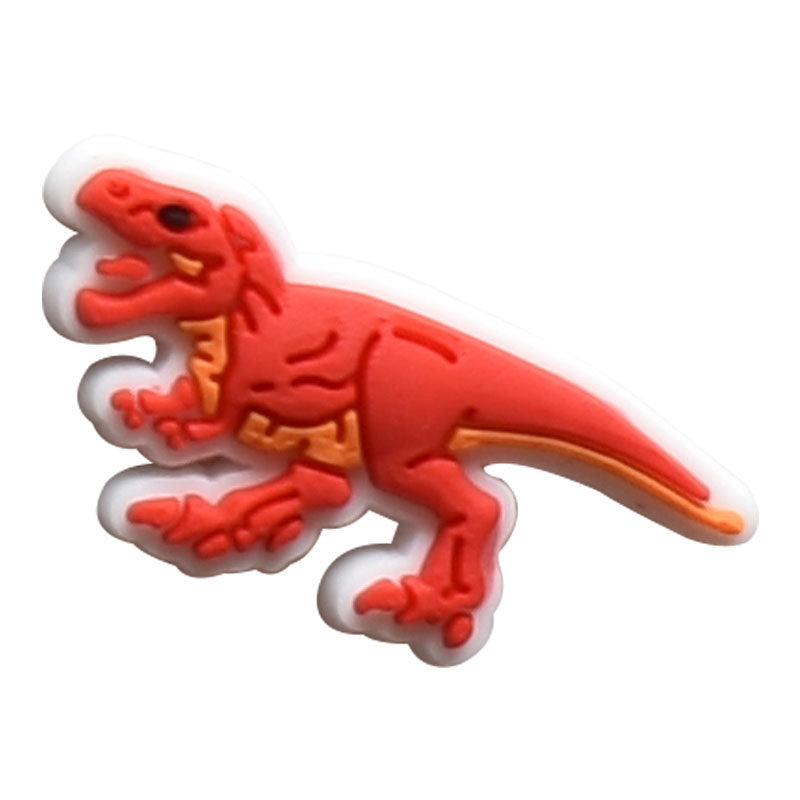 Cartoon Dinosaur Series Charms - For Crocs Shoes EVA Bogg Bag Accessories