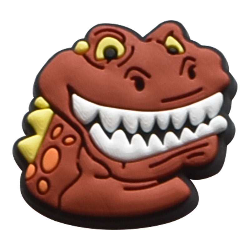 Cartoon Dinosaur Series Charms - For Crocs Shoes EVA Bogg Bag Accessories