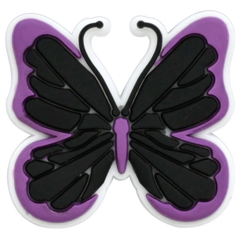 Butterfly Series Charms - For Crocs Shoes EVA Bogg Bag Accessories