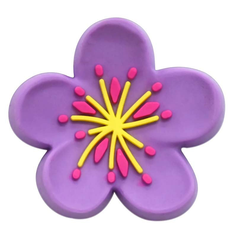 3D Flowers Series Charms - For Crocs Shoes EVA Bogg Bag Accessories