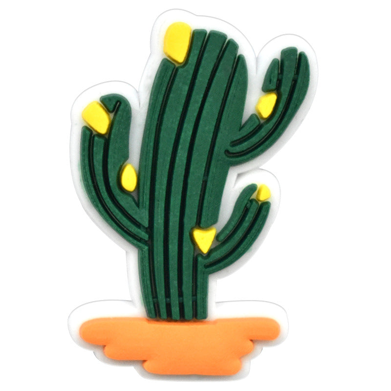 Summer Cartoon Series Charms - For Crocs Shoes EVA Bogg Bag Accessories